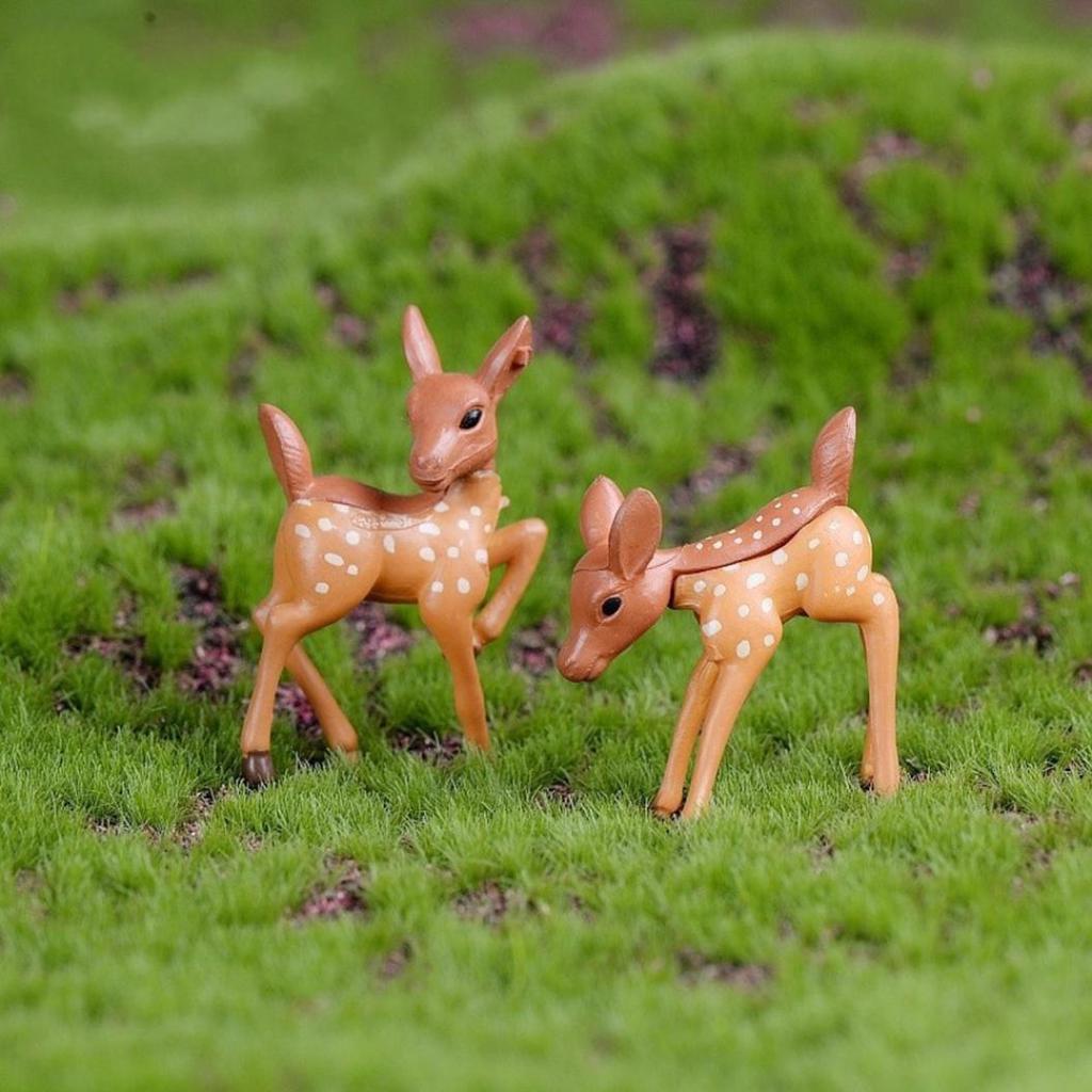 Маленькие оленята для мини сада