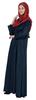 Bimba Islamic Clothes For Women Long Prayer Robe Maxi W  Printed Hijab Rayon Abaya Front Button Muslim