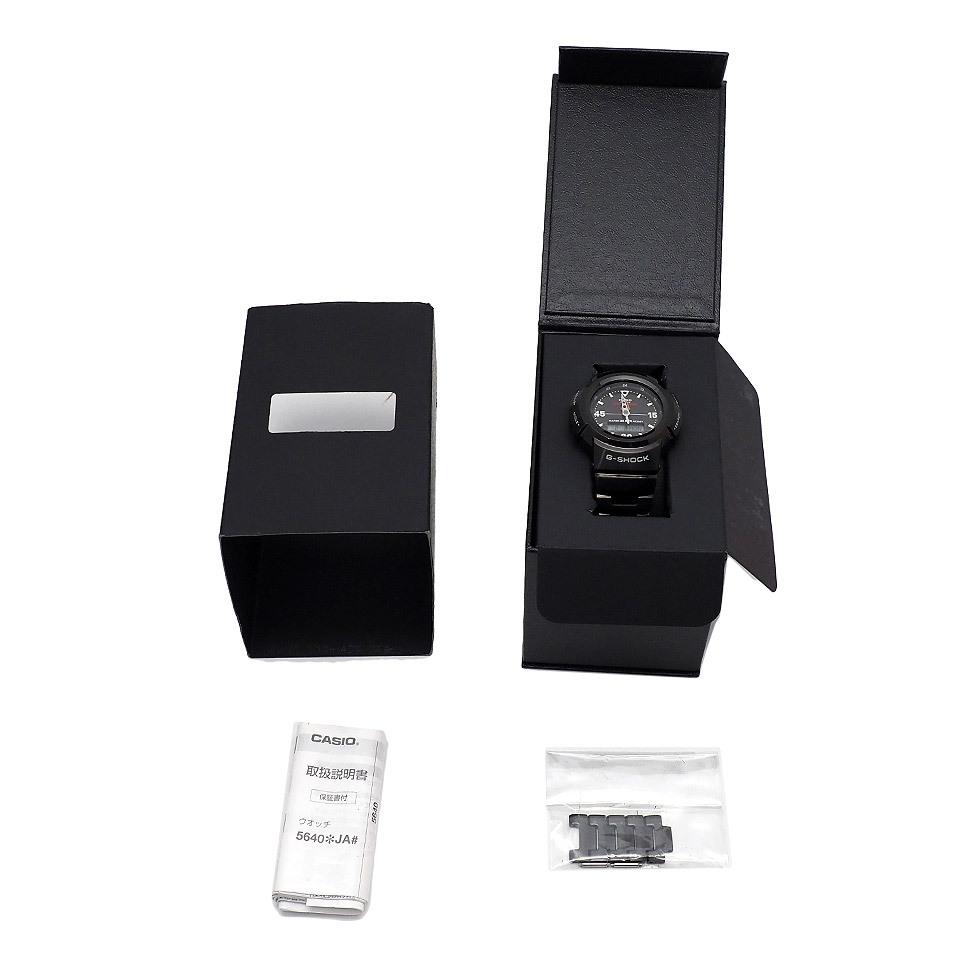 Casio Серия Full Metal Солнечные Радиоуправляемые Аналогово-Цифровые Часы из Нержавеющей Стали Залог G-SHOCK AW-500 AWM-500-1AJF [Магазин Маруман]