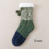 Silicone Non-slip Socks Thicken Thermal Floor Socks New Warm Boots Socks  Winter
