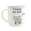 Керамическая кружка Crazy Cat Lady в коробочке
