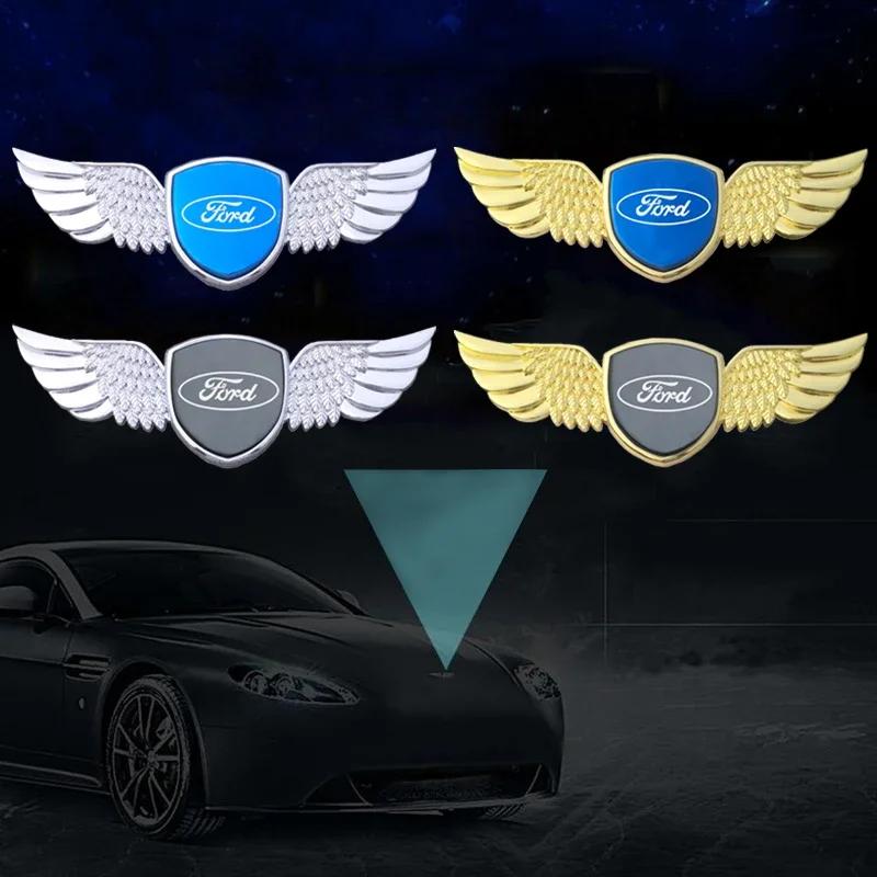 Car Front Hood Cover Badge Sticker Emblem Decal for Ford Focus Transit Explorer Ranger Roush S MAX Kuga Fiesta Mondeo EscapeWT6