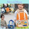 Elementary Backpack Children School Unisex Double Shoulder Bag With Coin Purse