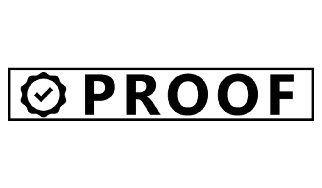 Printtoo Резиновый штамп Proof Self Inking Stamp с предварительно нанесенной краской, офисный штамп - канцелярские принадлежности для домашнего офиса, черный - 42 x 9