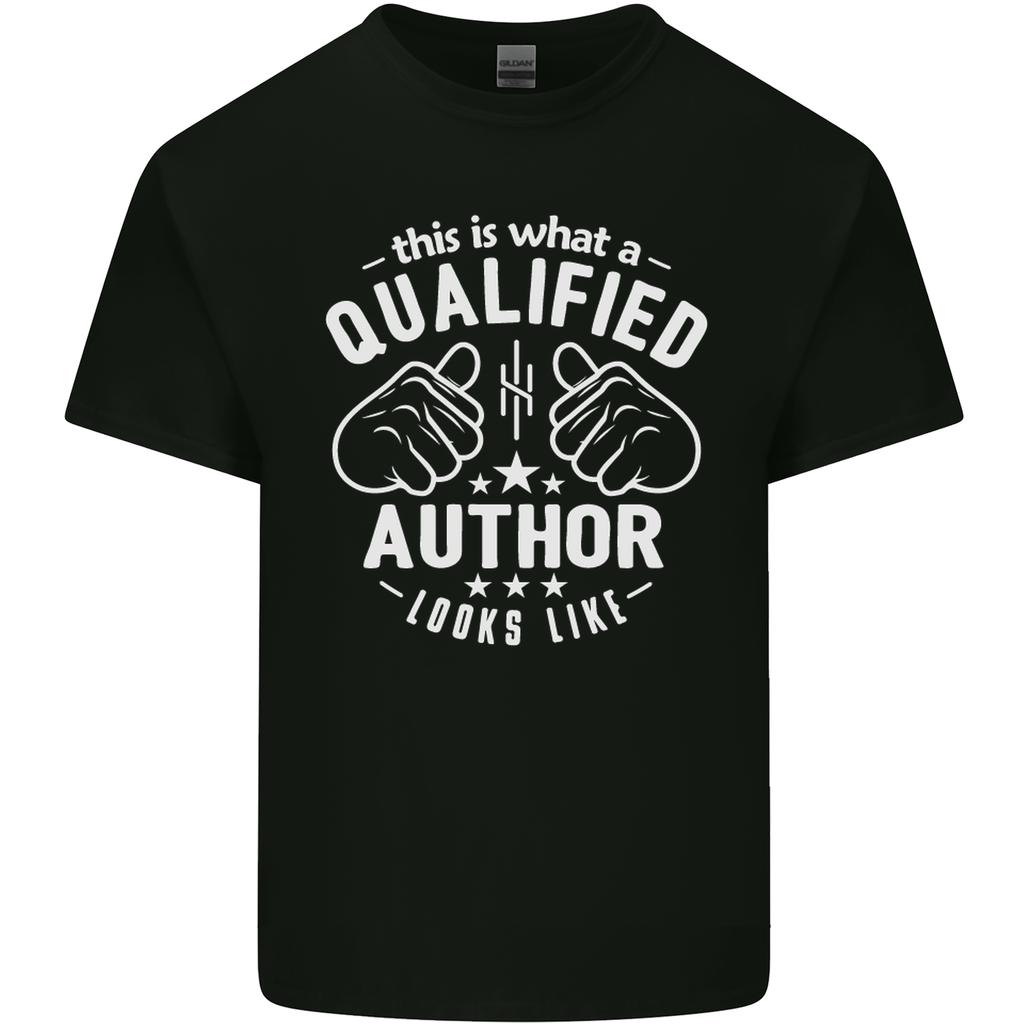 This Is What a Qualified Author Looks Like Unisexs Light Cotton TShirt