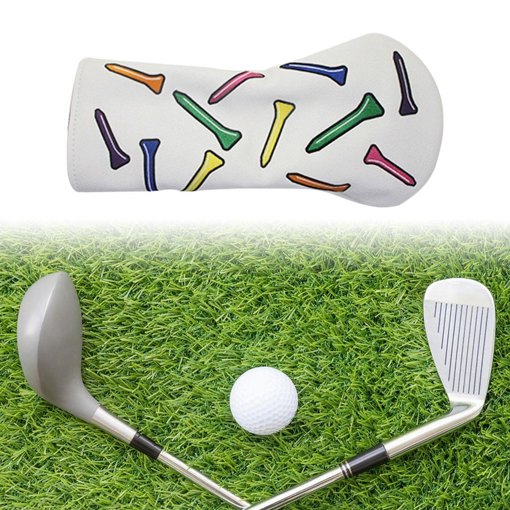 Чехол для головы клюшки для гольфа, деревянный чехол для головы, модные принадлежности, креативный защитный чехол