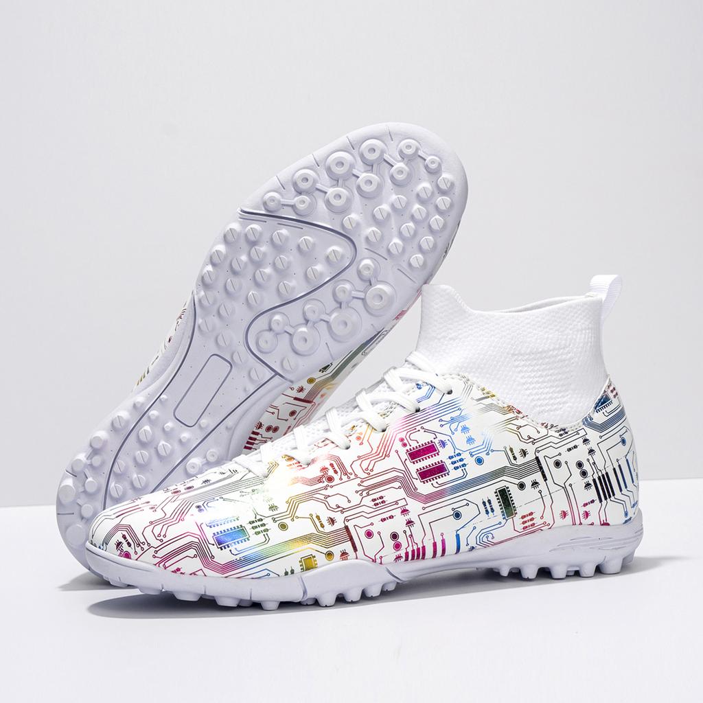 Original Men's Society Football Boot Big Size Field Training TF/FG Fast Soccer Tennis Teen Training Soccer Shoes for Men