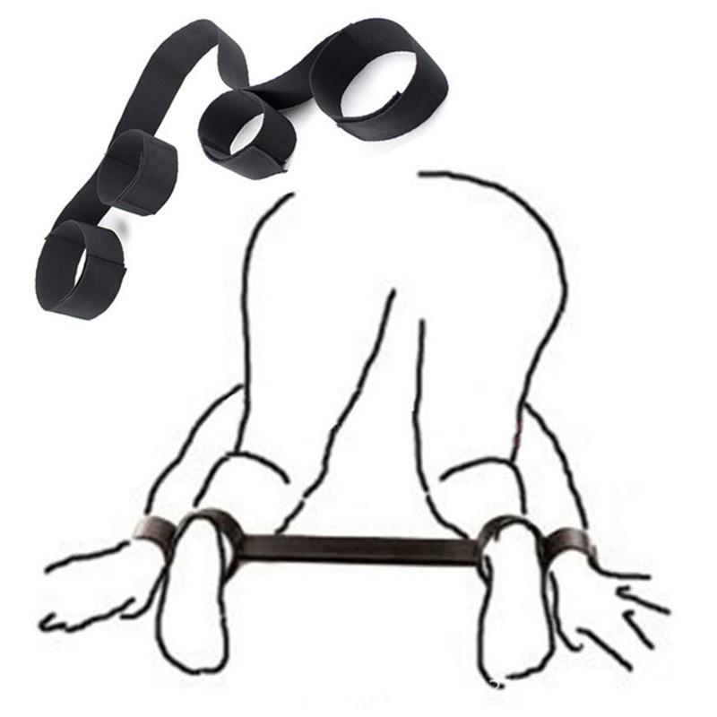 Bdsm Adult Couples Erotic Restraints Slave Wrists & Ankle Cuffs No Vibrator Sex Toys For Women Handcuffs Bondage Set Sex Shop18