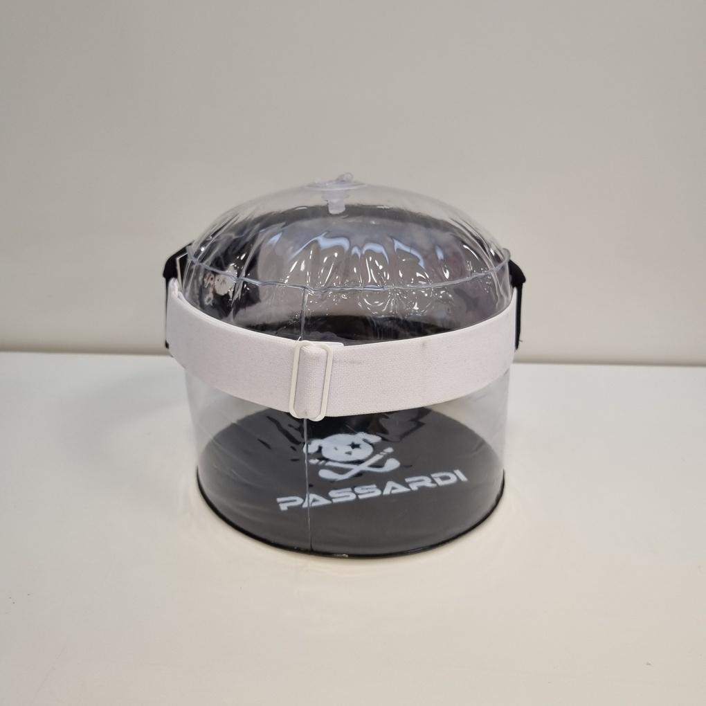 Pasadi [Dong-A Department Store Gumi Branch] Men's PSDG Logo Point Sun Visor Hat QRMAH862M