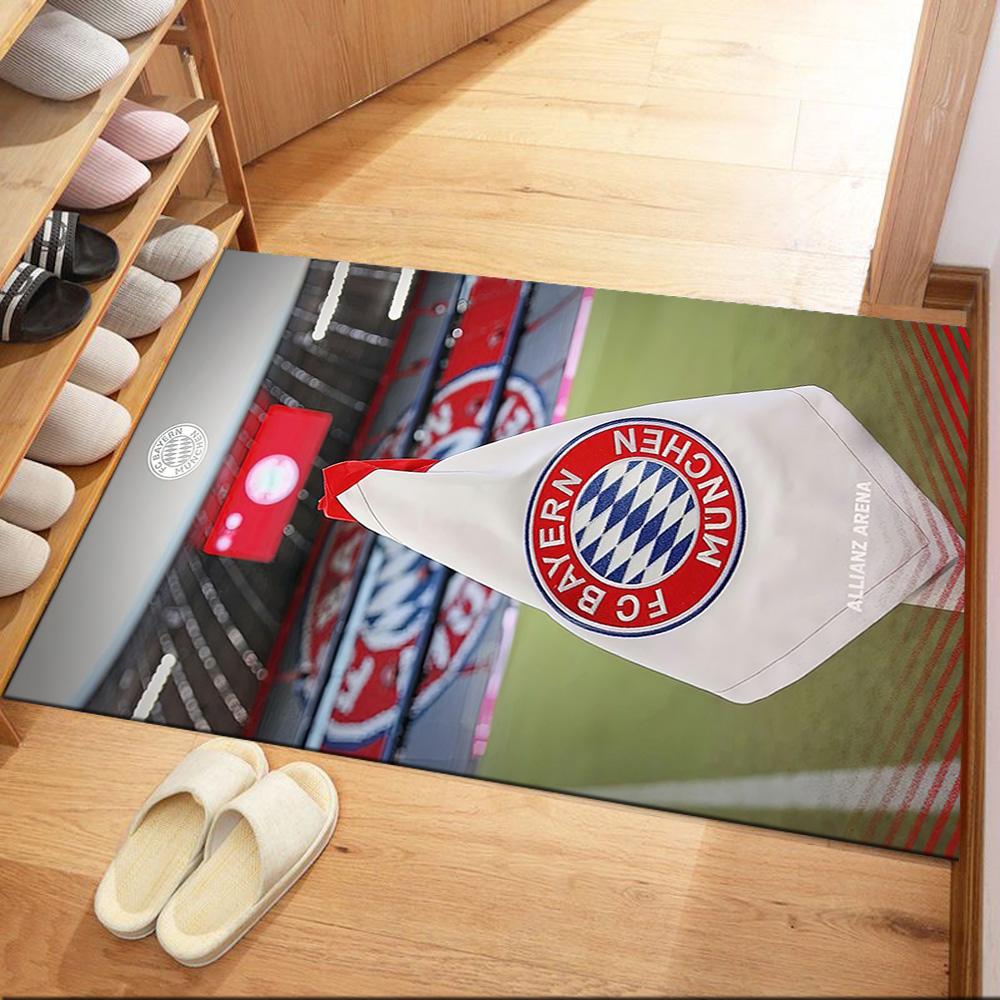 Fc Bayern Munich Area Rug Design For Bedrooms Hallway Decorate Room Entryway Antislip Rug Office Home Decor Gift For Festivals