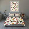 Colorful candy pattern Bedding Duvet cover sets Duvet covers Pillowcases gifts (1 * Duvet Cover 2 * Pillowcases, without duvet insert)
