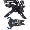 Archery Bow Feet Bow Stand Portable Foldable Rubber Bow Support for Bow Limbs Outdoor Archery Bow
