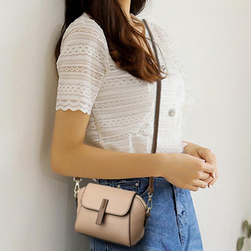 Yogodlns Роскошная сумка через плечо из искусственной кожи для женщин, однотонная сумка через плечо с клапаном, модная брендовая сумка-мессенджер, кошелек для покупок