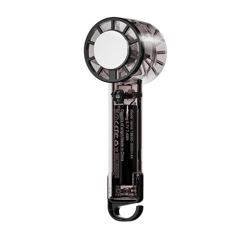 2026 Handheld Mini Fan with Semiconductor Cooling, Three Speeds, 20,000mAh Battery, Desktop Use