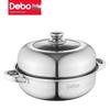 Многоцелевая пароварка-супница Debo из нержавеющей стали
