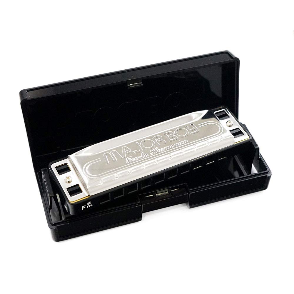 TOMBO 10 отверстий Губная гармошка Major Boy 1710F#m