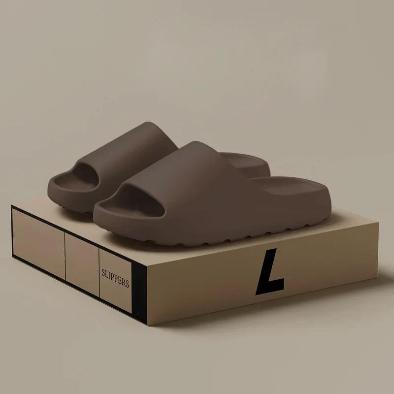 New High-quality exclusive lightweight family casual innovative slippers for both men and women, EVA soft-soled design slippers