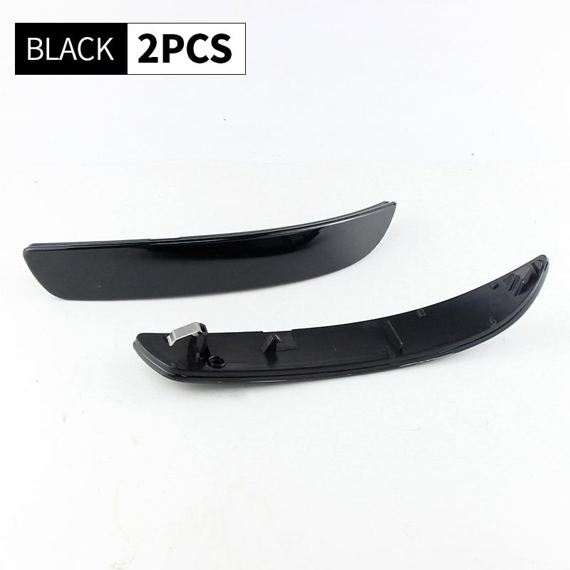 2PCS Rear Bumper Reflector Brake Reflector Light Cover Shells (No Bulb) For BMW X5 E70 M 2006 2007 2008 2009 2010 2011 2012 2013
