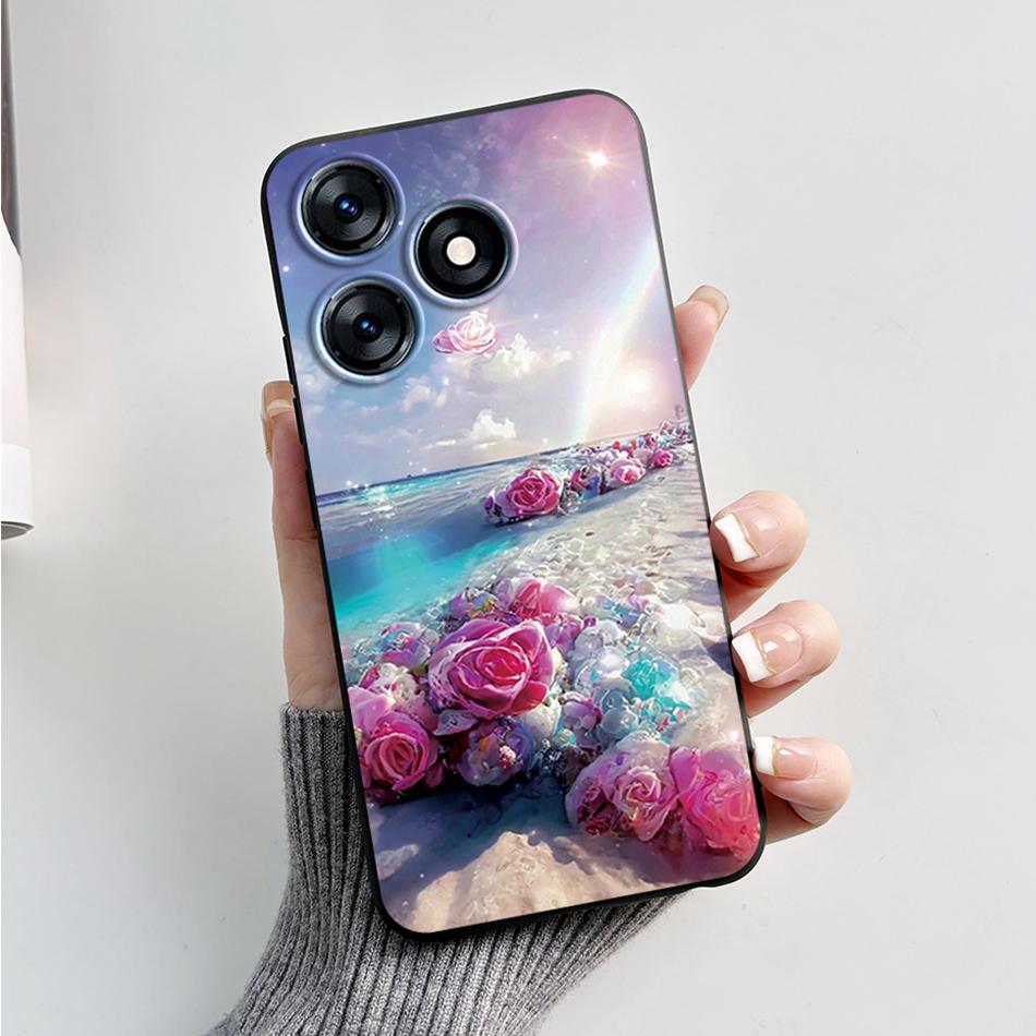 Чехол для Tecno Spark 10 Pro 2023 Модный Мраморный Силиконовый Черный Мягкие Чехлы Для Tecno Spark 10C Spark10 Pro KI7 KI5q KI5k Бампер