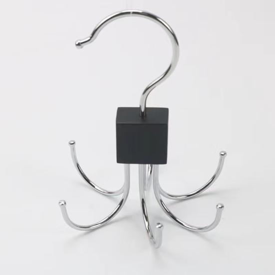 1/2 шт. Вешалка для ремней, органайзер для шкафа, вращающийся на 360 градусов, с высокой грузоподъемностью, стойка для демонстрации ремней, держатель для хранения