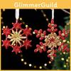 Creative Christmas Tree Snowflake Star Shaped Pendant Holiday Decoration Props