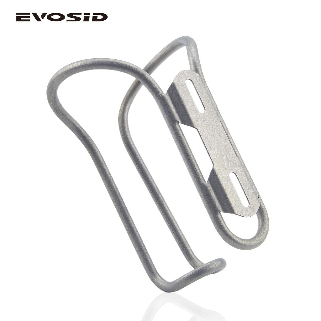 EVOSID Ultralight Titanium Alloy Bottle Cages 26g MTB Bike Cup Holder Road Bicycle Bottle Holder TI Folding Bicycle Accessories