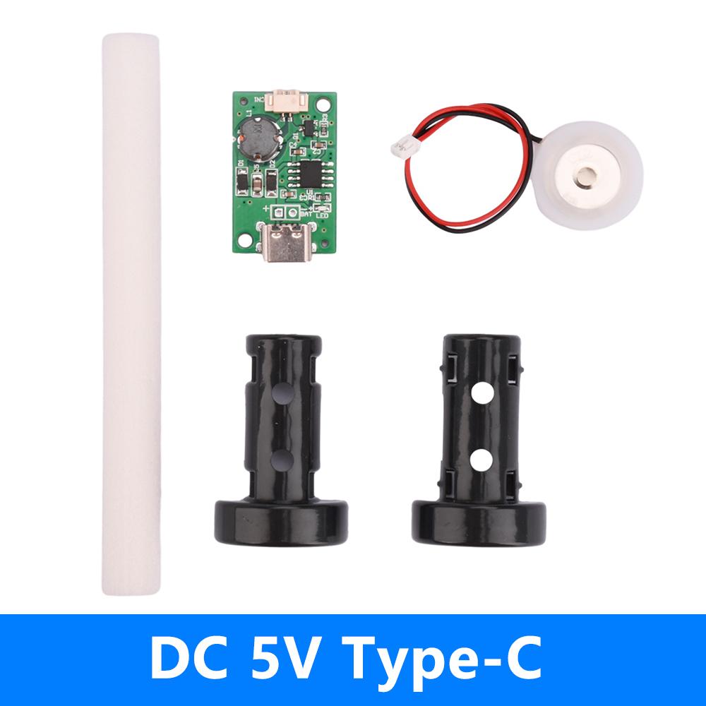 DC5V Single Spray Non-Switched Atomization Humidification Module DIY Ultrasonic Atomizer TYPE-C Mini Humidifier