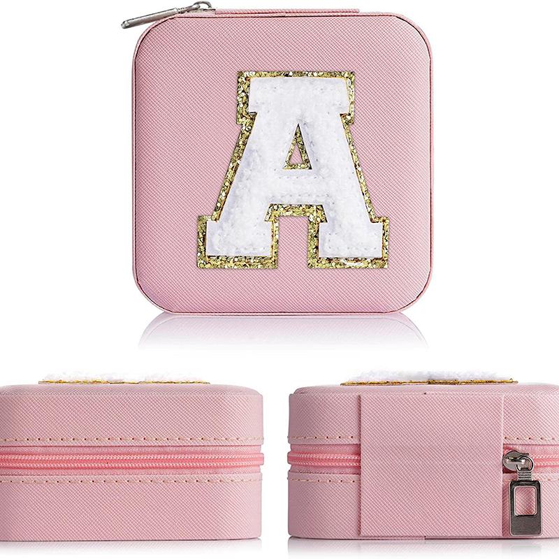 Button Storage Zipper Jewelers Organizer Container Box Portable Jewelry Box Jewelry Organizer Display Travel Jewelry Case Boxes