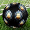 1PC Fuenlabrada size 5 soccer ball PrahaIndoor Soccer Ball Colorful All Ages Machine Stitched PVC Competition Ready Durable High-Bounce