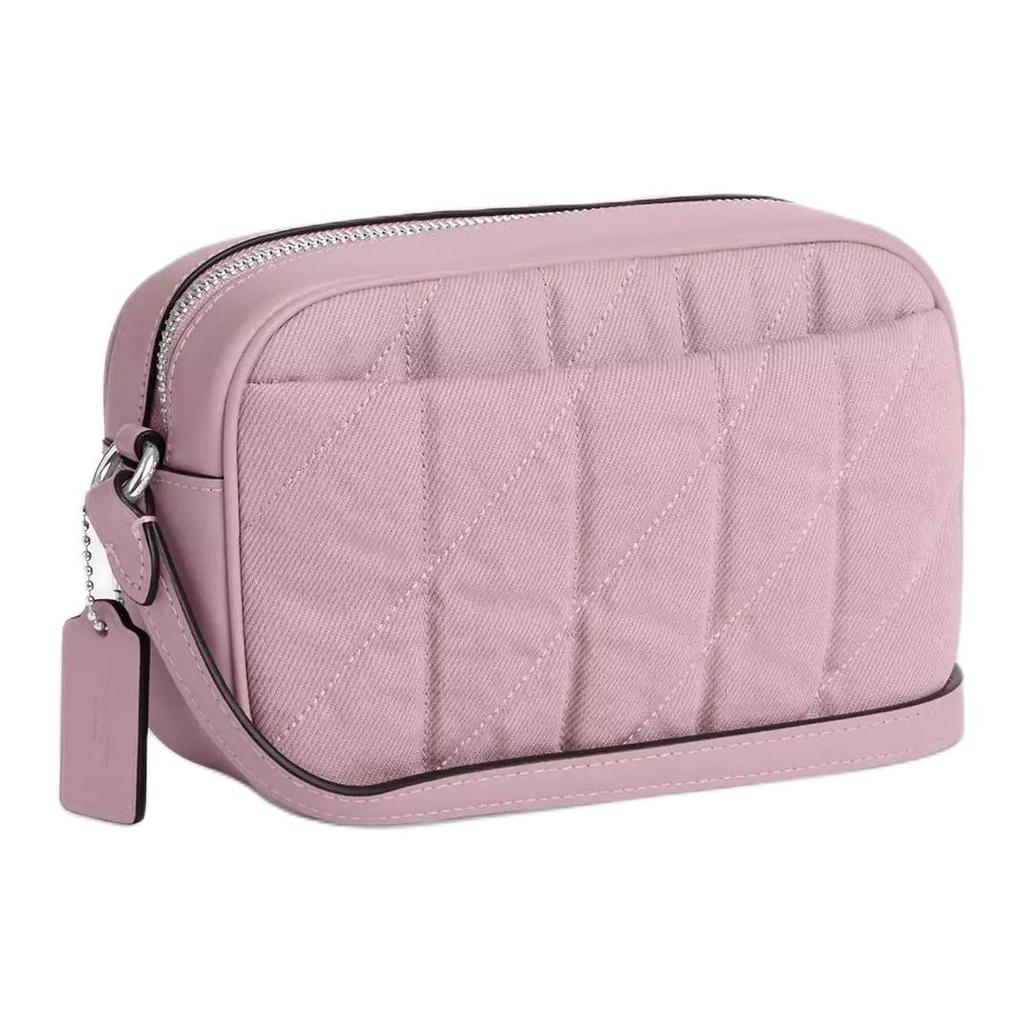 Coach Logo Denim Small Shoulder Crossbody Bag Women Bags Pink CBR08-SVY2V