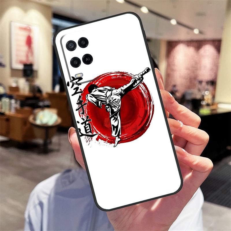 Кейс для единоборств Кунг-фу Каратэ Тхэквондо для Oppo A94 A54 A40 A60 A80 A98 A78 A18 A38 A58 A16 A76 A96 A17 A77 A74 A57S A15 Чехол