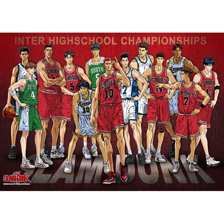Пазл на 1000 деталей / Slam Dunk Чемпионат средней школы, популярный корейский пазл