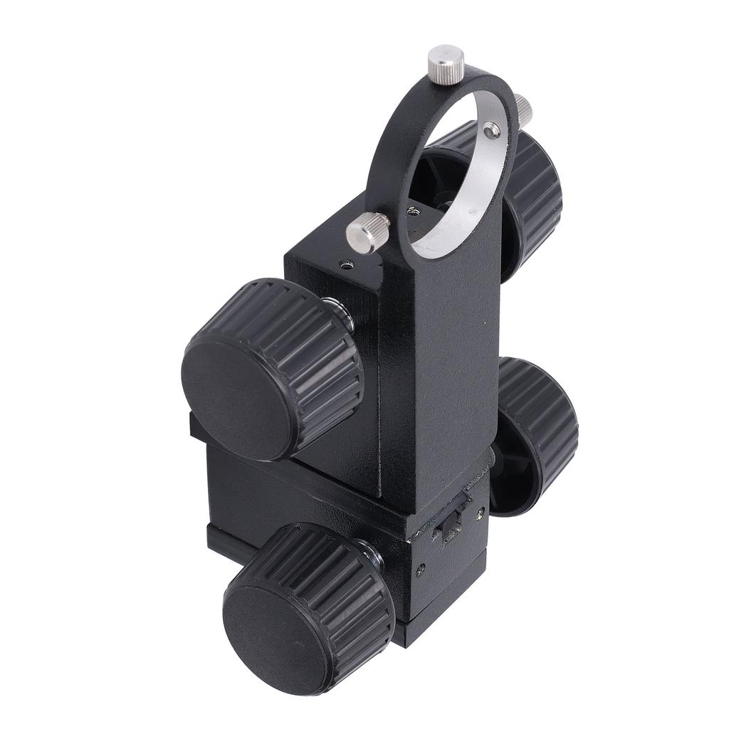 Microscope Adjustment Bracket Rigid Tabletop Mount Stand XY Horizontal Vertical Adjustable Industrial Lens Holder