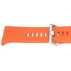 Bracelet - MY-MONTRE - Fitbit Ionic - Plastique Rouge - Boucle Acier Sablé - Longueur 200 Mm