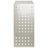 Air Conditioner Cover Silver 110 x 50 x 105 cm Stainless Steel