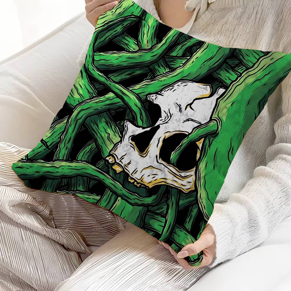 G-Gojira Подушка-бандана Подарок Украшение для дома и офиса Спальня Диван Автомобиль Наволочка Чехол 45x45