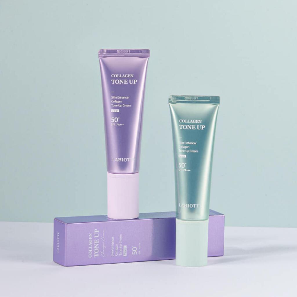 LABIOTTE Крем-улучшитель тона кожи с коллагеном Tone Up Cream 40 мл SPF50+PA+++