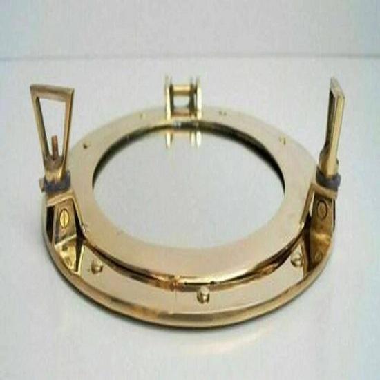 Морской иллюминатор 43,18 см Корабельный иллюминатор Морской иллюминатор Лодочный иллюминатор Лодочный иллюминатор Темно-синий декор комнаты Декор корабля Настенный декор лодки Декор корабля