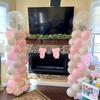 Balloon Column Stand Kit,Adjustable Balloon Column Kit, Metal Telescopic Pillar Balloon Stand, Birthday Party, Graduation, Weddi