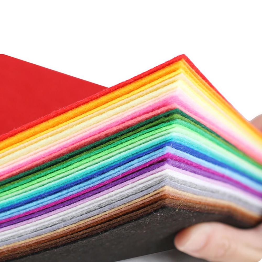 Толщина Мягкая Нетканая Ткань Лоскутная Ткань Для Рукоделия Фетровая Ткань DIY Ремесло Ручная Работа Материал