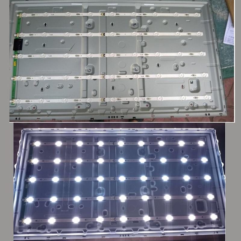 10 шт. Светодиодная подсветка для samsung UN40JU6700AF UA40JU6600RXTW CY-WJ040HGLV3H CYGK040HGLV4H UE40JU6472 UE40MU6122 UE40MU6195