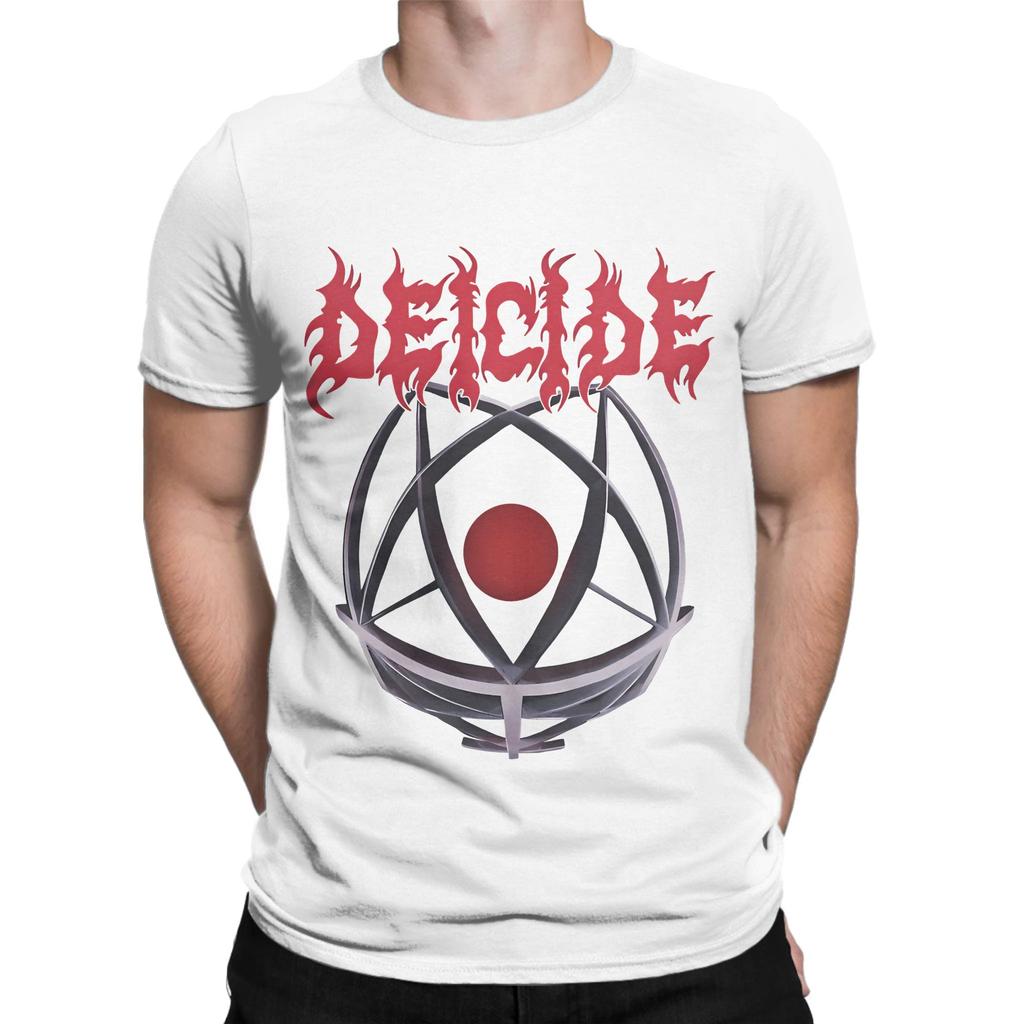 Deicide Logo Novelty 100 Cotton Tshirt Deicide Tees Tops For Unisex