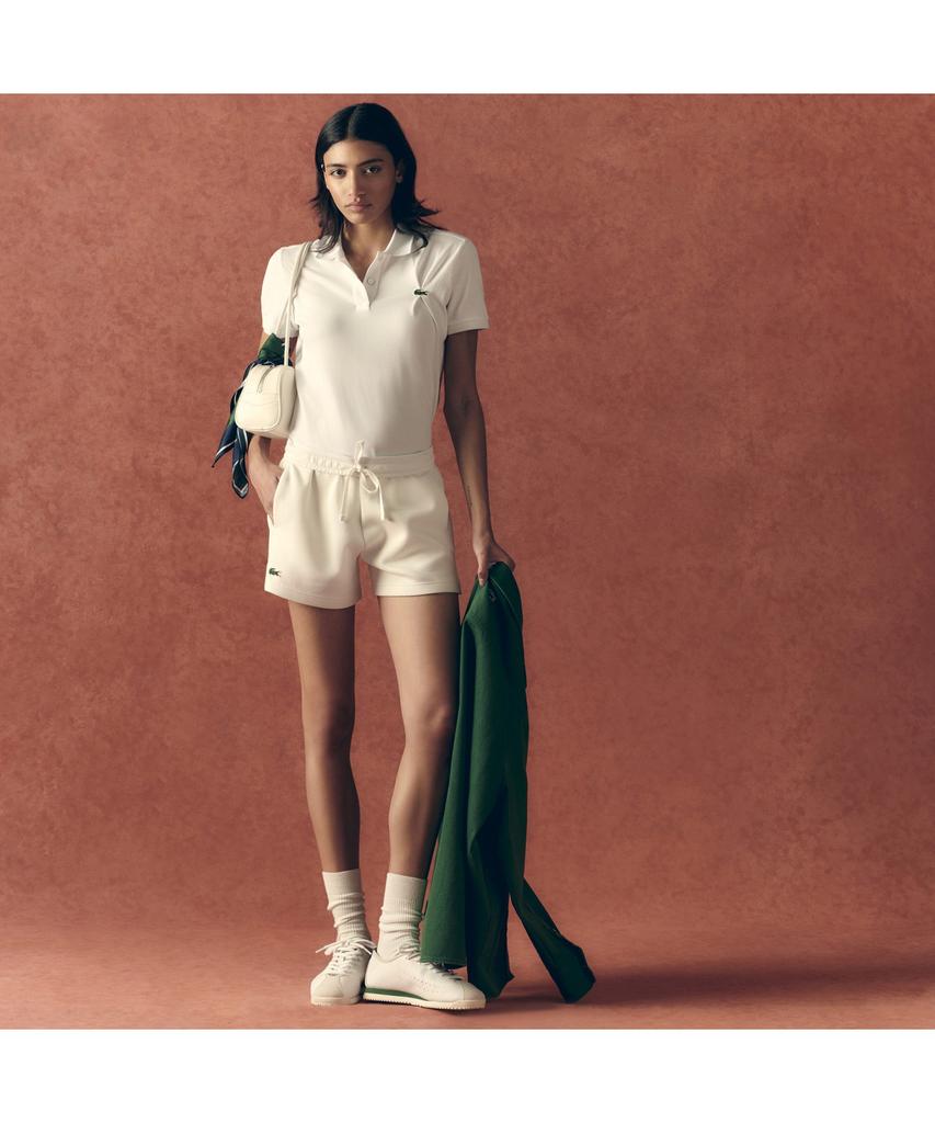Женская фиксированная рубашка-поло LACOSTE с крокодилом Pf9661-55G 001