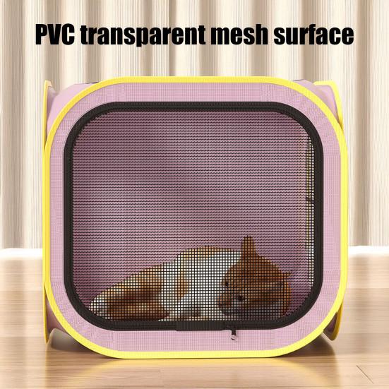 Ящик для сушки домашних животных, водонепроницаемый, антишерстяной, летающий, для сушки собак и кошек, портативный складной домик для груминга, ящик для сушки шерсти, клетка для маленьких и средних собак и кошек