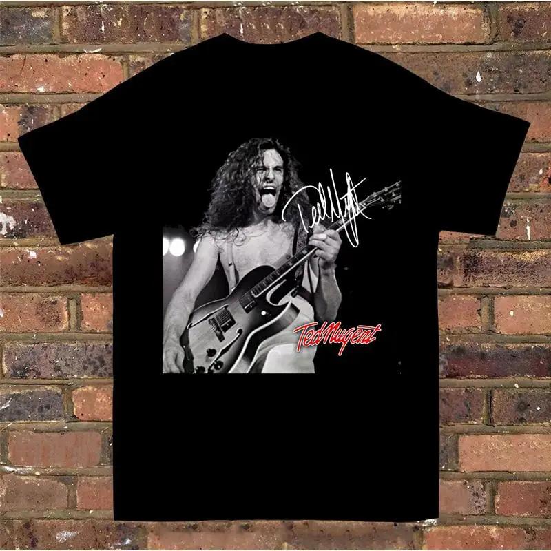 Ted Nugent Cotton T Shirt Black All Size