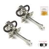 BDP703-1 2 Pieces Rear Left AND Right Door Hinge Stop Check Strap Limiter for Vauxhall Opel Vectra B 1995-2002 5160229