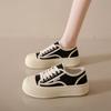 College Style Platform Canvas Shoes Women 2025 Summer New Student Versatile Ins Tide Round Head Casual Muffin Bottom Women