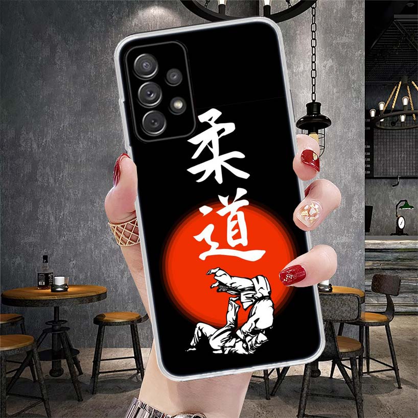 Judo jiu jitsu BJJ Brazilian Soft Phone Case For Samsung Galaxy A13 A14 A15 A16 A17 A53 A54 A55 A56 A57 A33 A34 A35 A36 A37 A23