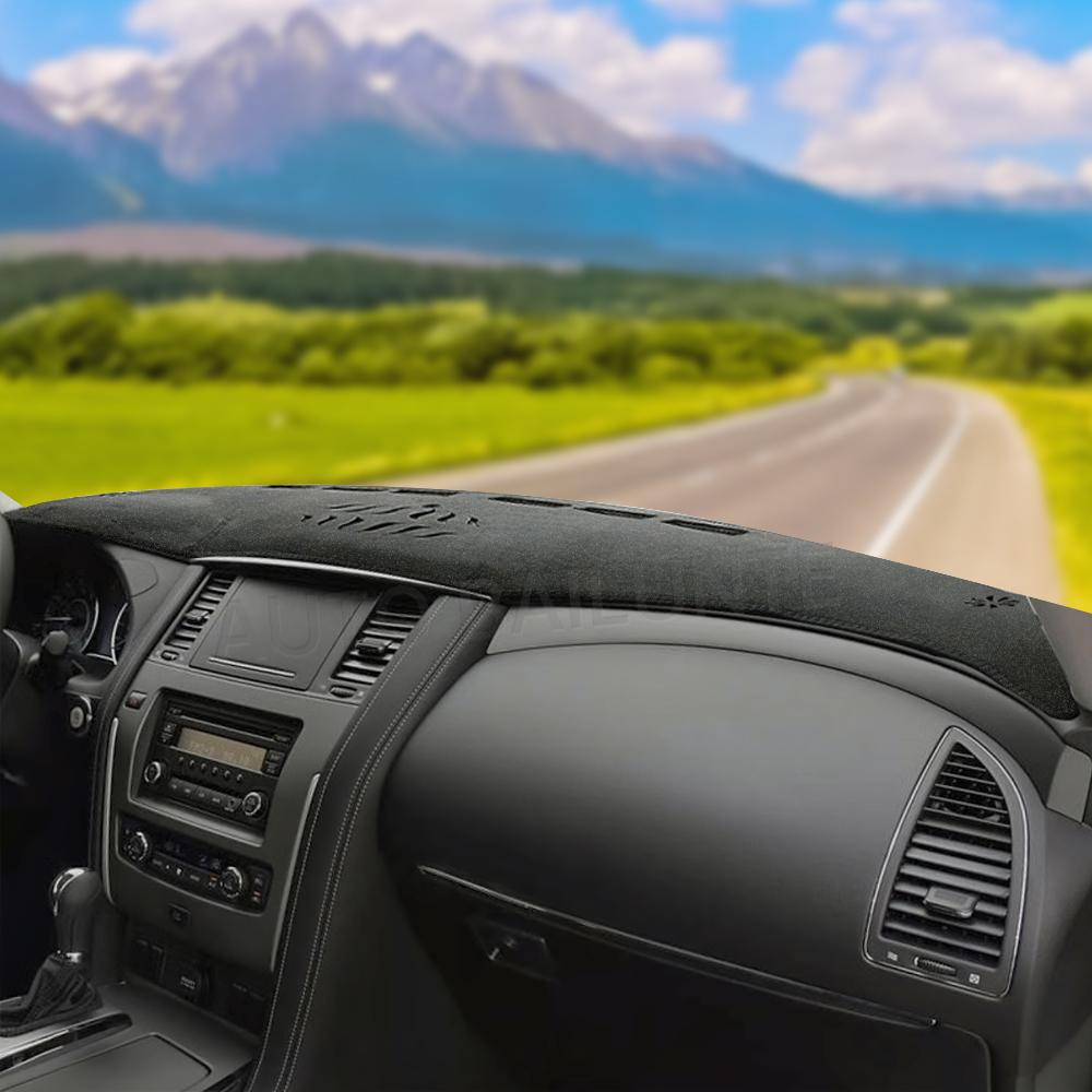 Для Nissan Patrol Y62 Armada 2010-2022 2023, коврик для приборной панели автомобиля, солнцезащитный козырек, коврик для приборной панели, ковер