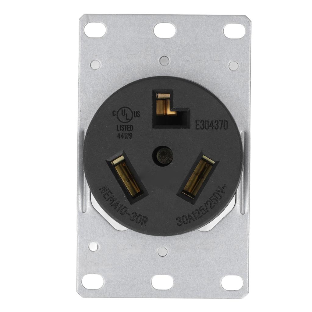 Receptacle Outlet Power Socket US Standard 3 Hole 30A 125V 250V NEMA 10?30R for Home